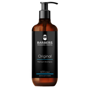 Шампунь для чоловіків для щоденного використання Barbers Original, 400 мл